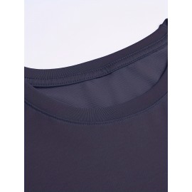 Men's Casual Short Sleeve T-Shirt with Bold 