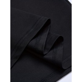 Men's Casual Short Sleeve T-Shirt with Bold 