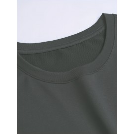 Men'S Vibrant Orange Graphic T-Shirt - 