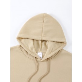 [Men's Cross Print Hooded Sweatshirt] Black Men's 