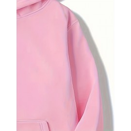 Men's Hooded Sweatshirt - Cold-Resistant Athletic Pullover Hoodie with Front Pocket, Royal Blue Gym Jacket for Running, Hiking, Casual Outfits - Machine Washable Polyester Hoodie for Men, Gym Hoodie