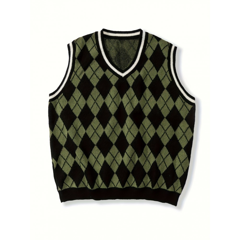 Casual Fashion Men's Knit Vest