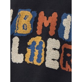 [Men's Sweater] Men's Sweater - Crewneck Pullover | Beige/Brown/Black/Gray/White/Orange/Red/Blue/Purple | Fall/Winter, Machine Washable, Everyday & Formal Outfits, Casual Knitwear, Multicolored Knitwear, Medium Stretch Fabric