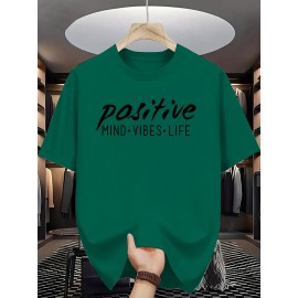 Men's Casual Short Sleeve T-Shirt with 